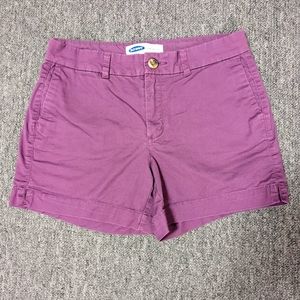 Old Navy purple everyday shorts